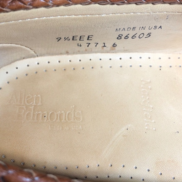 Allen Edmonds Maxfield Tassel Loafer 9.5 EEE main image 6